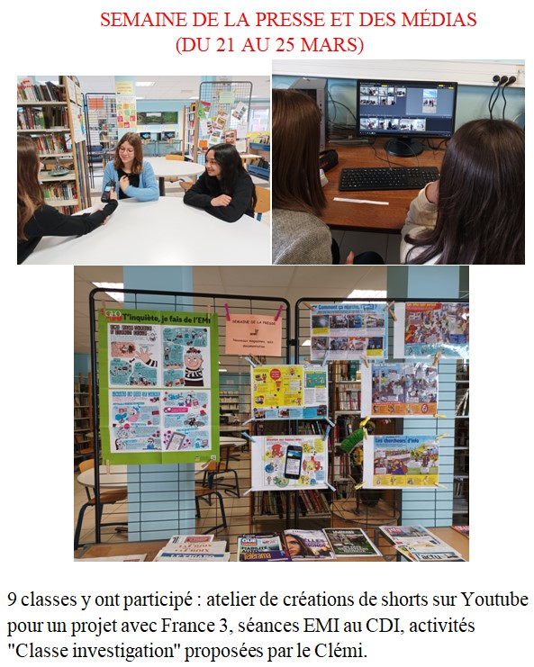 Semaine presse et médias