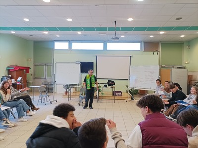 Atelier poésie avec Capitaine Slam