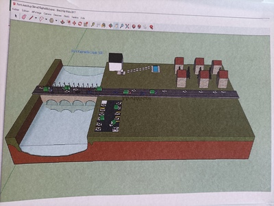 Réalisation de plans de ponts en 5°