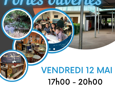 Soirée Portes Ouvertes du collège le 12 mai 2023
