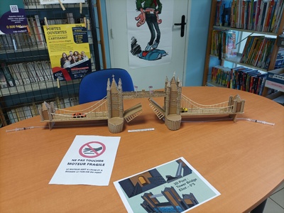 Présentation virtuelle des maquettes réalisées par les élèves de 5° de Mme Denépoux